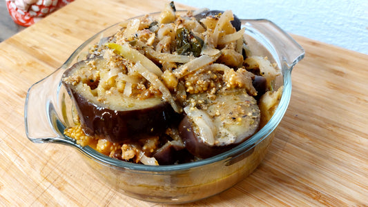 Berenjena Rellena receta de Sicilia