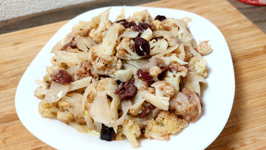 Coliflor en Vino/Ahogado Siciliano