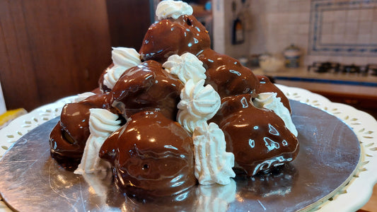 Profiteroles de Chocolate
