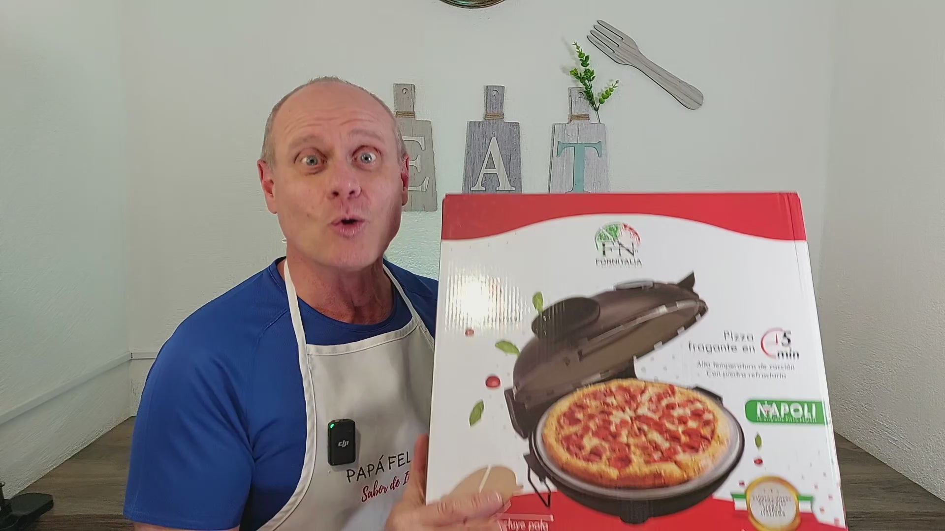 Horno para Pizza. PIZZA MAKER NAPOLI – Papa Felice, image size:1920x1080