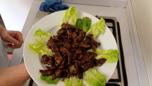 Fajitas de Res con Vinagre Balsámico de Módena