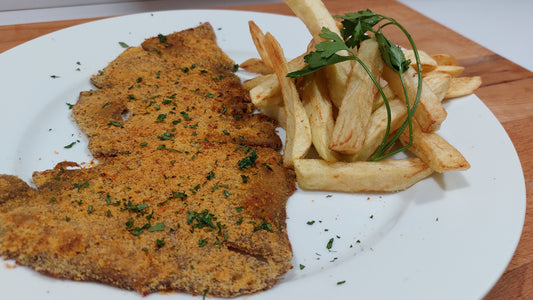 Milanesa de res a la Palermitana