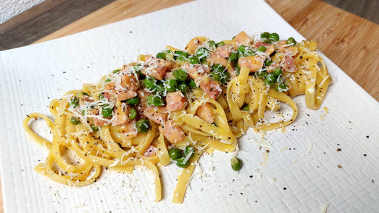 Pasta alla Papalina_Carbonara diferente