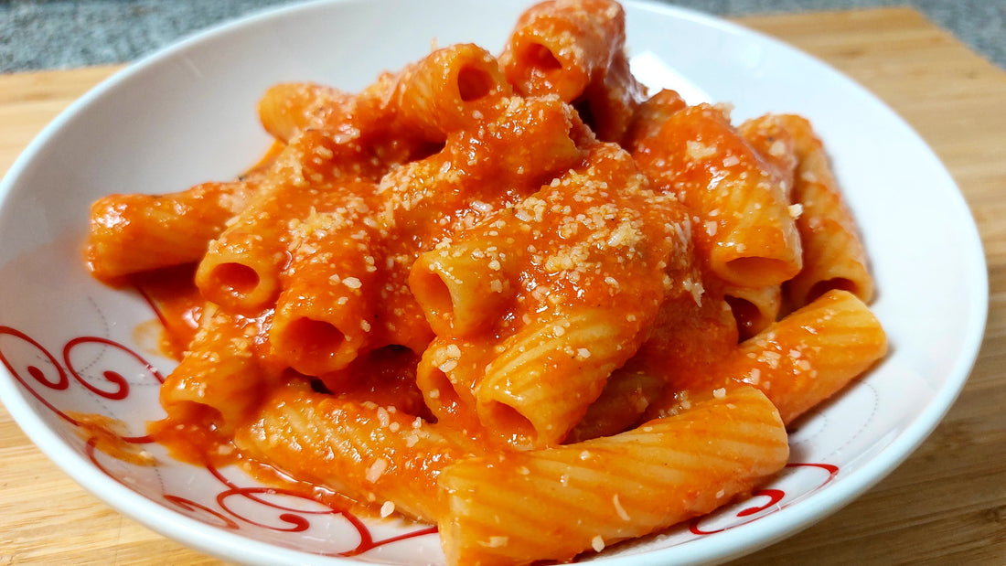 Pasta al Pomodoro_Pasta con Salsa de Tomate