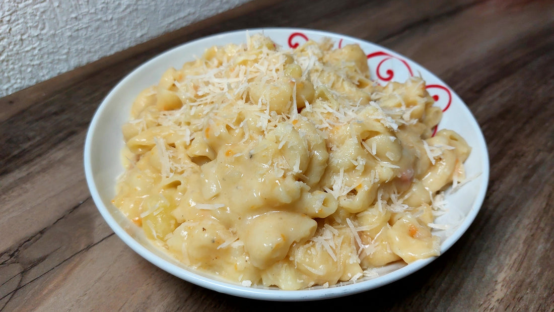 Pasta con Papas y Queso Provolone_Pasta Napolitana