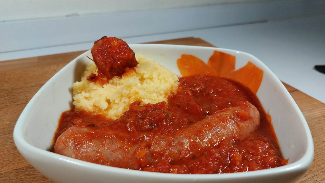 Polenta con Salsa de Carne