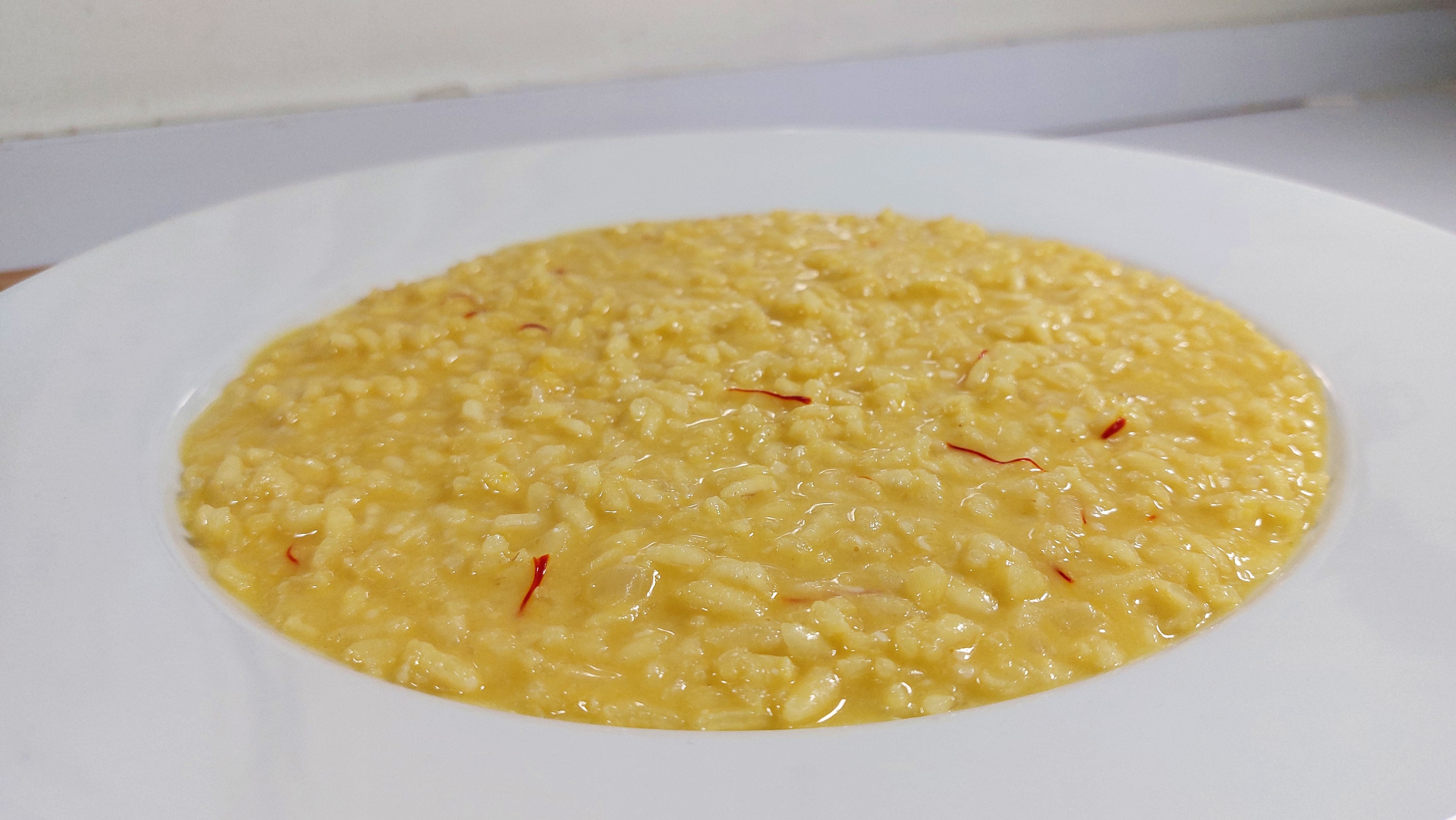 Risotto a la Milanese – Papa Felice