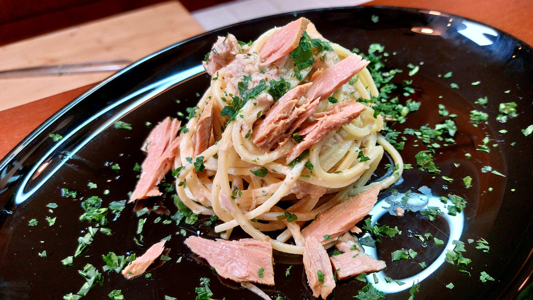 Spaghetti Atún y Limón